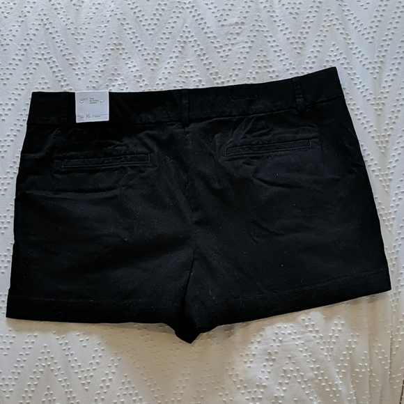 NEW Black LOFT shorts - Picture 2 of 3